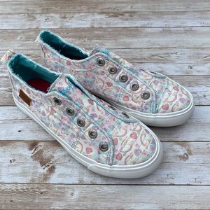 Blowfish Girls Low Canvas Slip-On Tennis Shoe